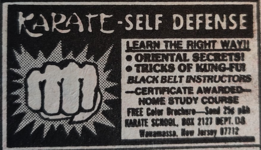 DC Comics Star Trek Issue 8 - Karate Ad