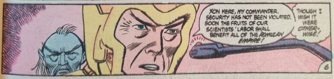 DC Comics Star Trek Issue 8 - Xon Reminds Youi He's A Giood Guy