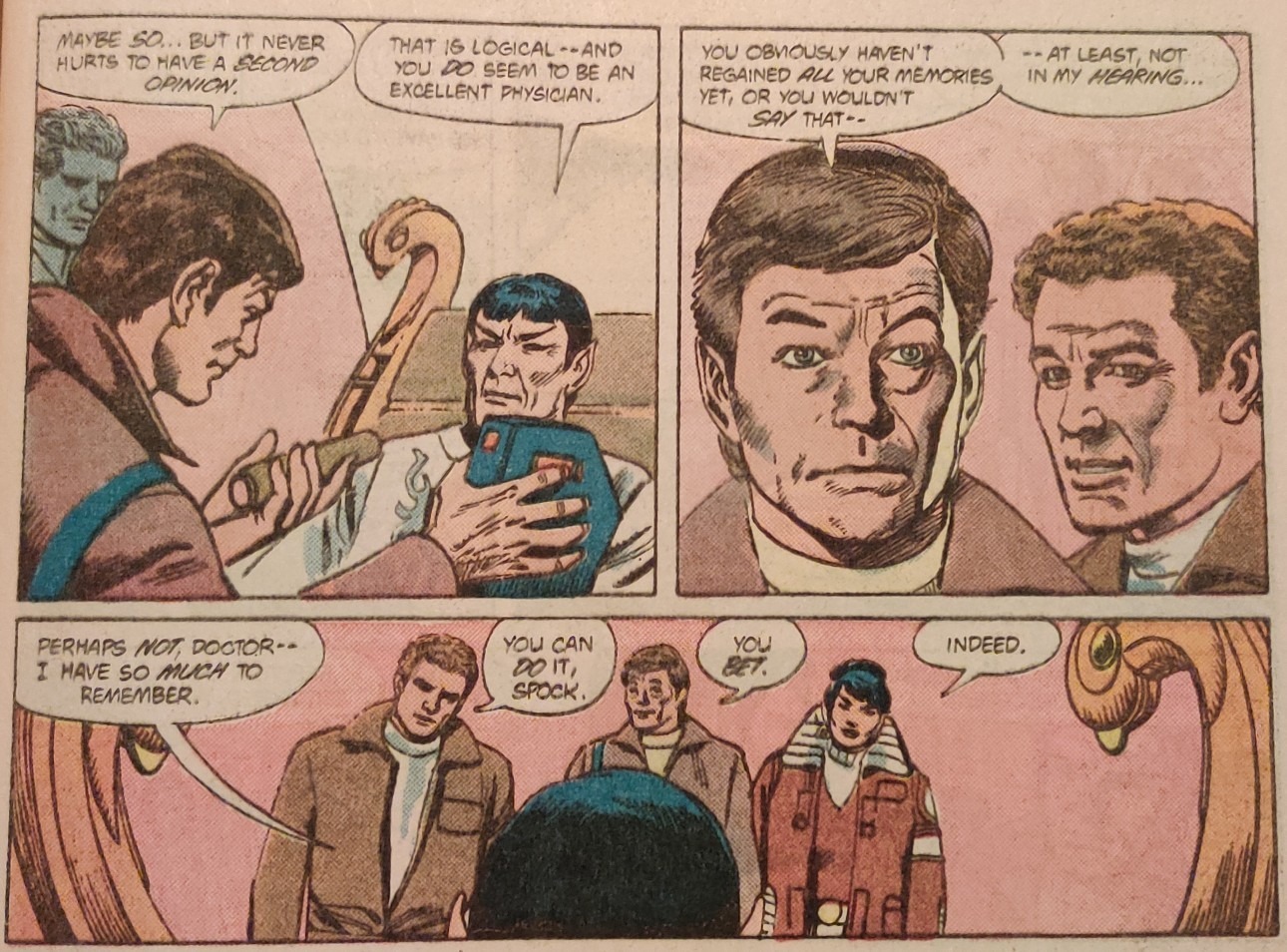DC Comics Star Trek Issue 9 - Cheerleading Spock