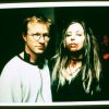 Ginger Snaps director and star on-set photo